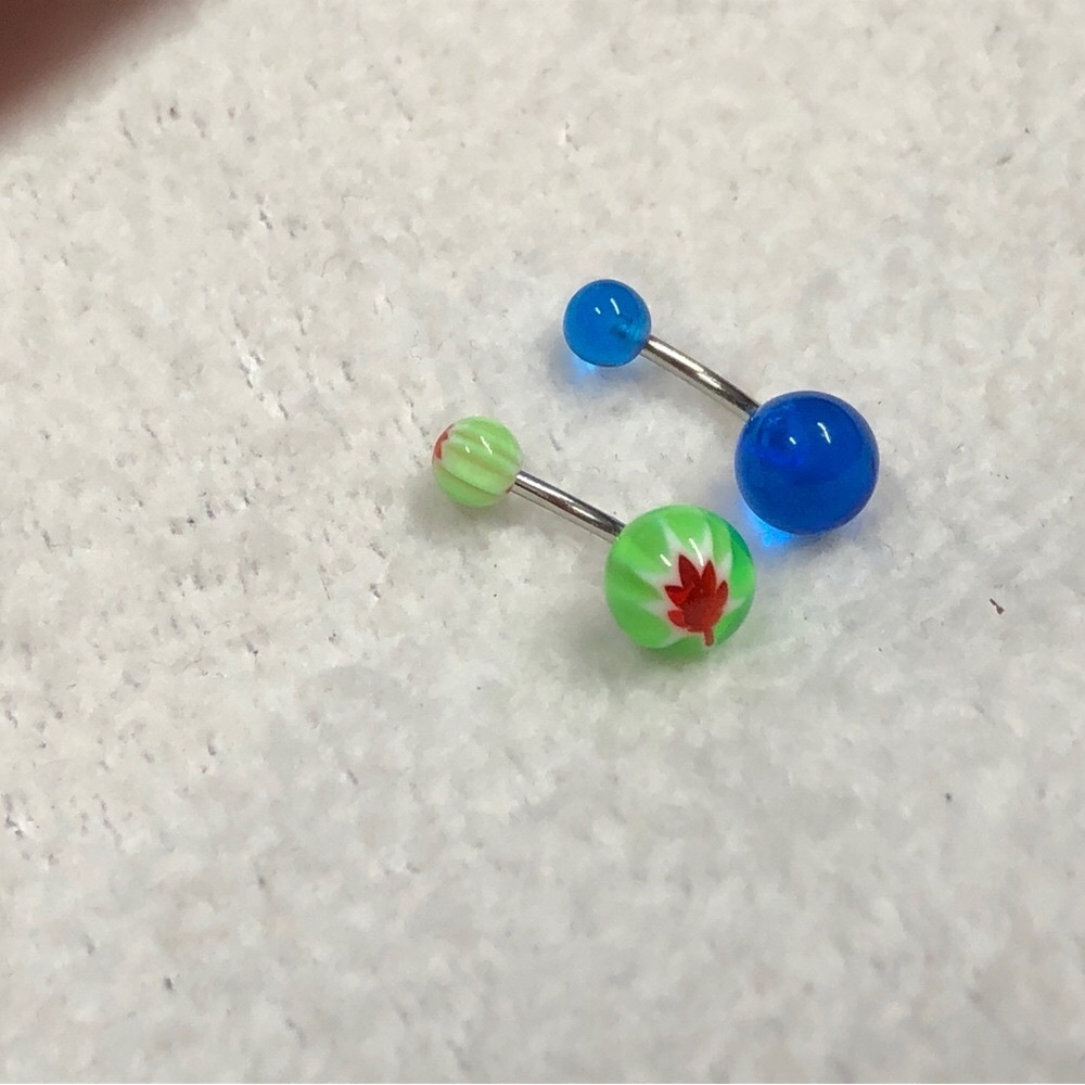 Add on to any purchase for $1.00! (2) New Belly Button Rings